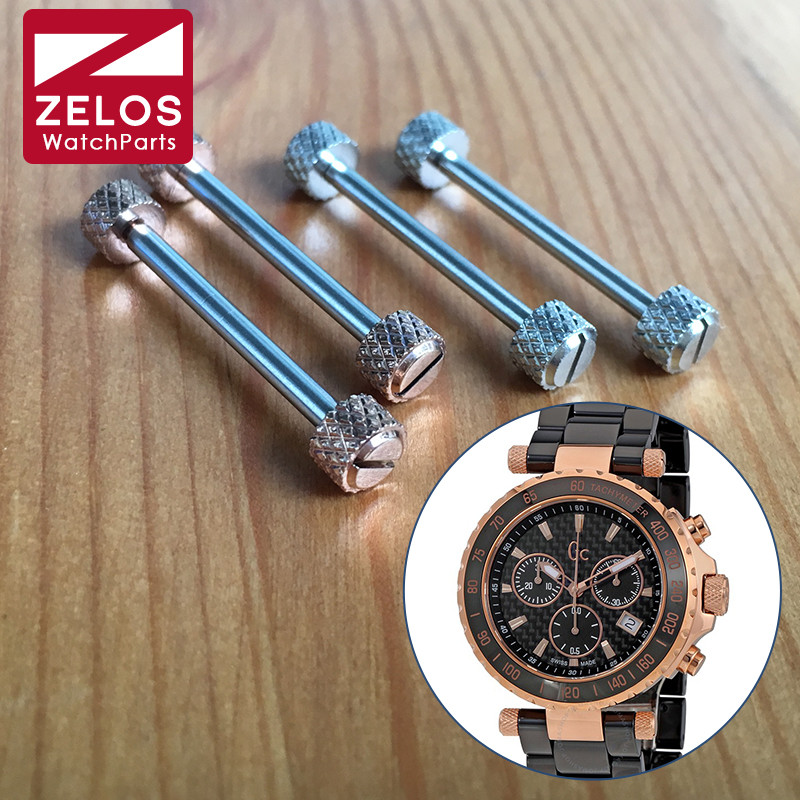 Smartwatch Guess - Tubo de tornillo de acero para