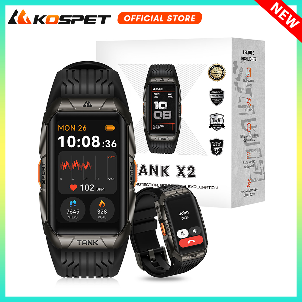 Smartwatch Face - Reloj inteligente KOSPET TANK X2 para