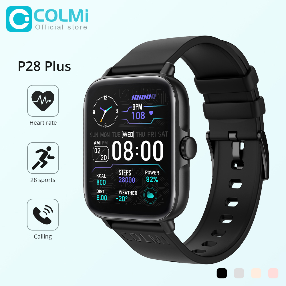 Smartwatch Face - COLMI P28 Plus Bluetooth respuesta llamada