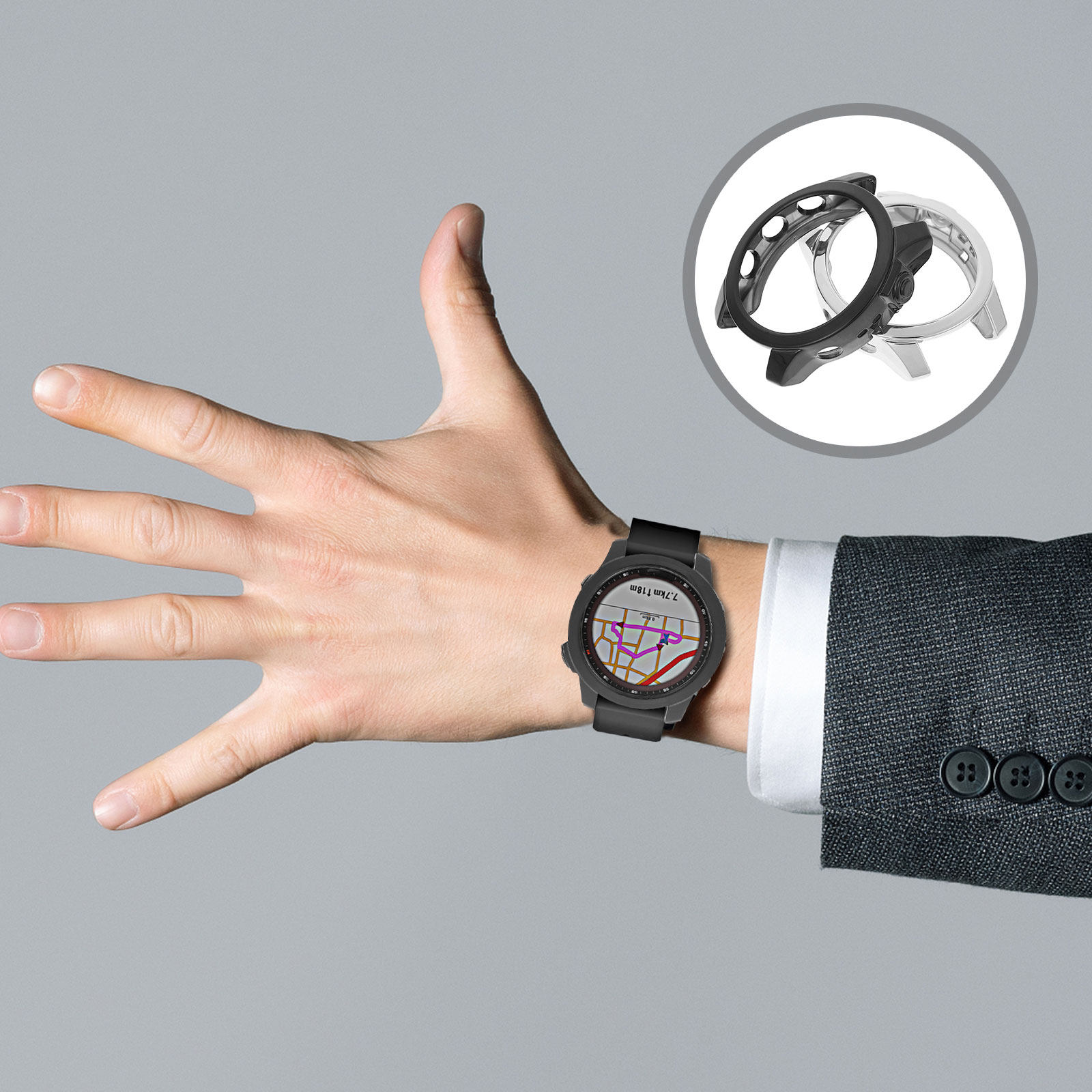 Funda protectora para reloj in - Smartwatch Case reseña y precio