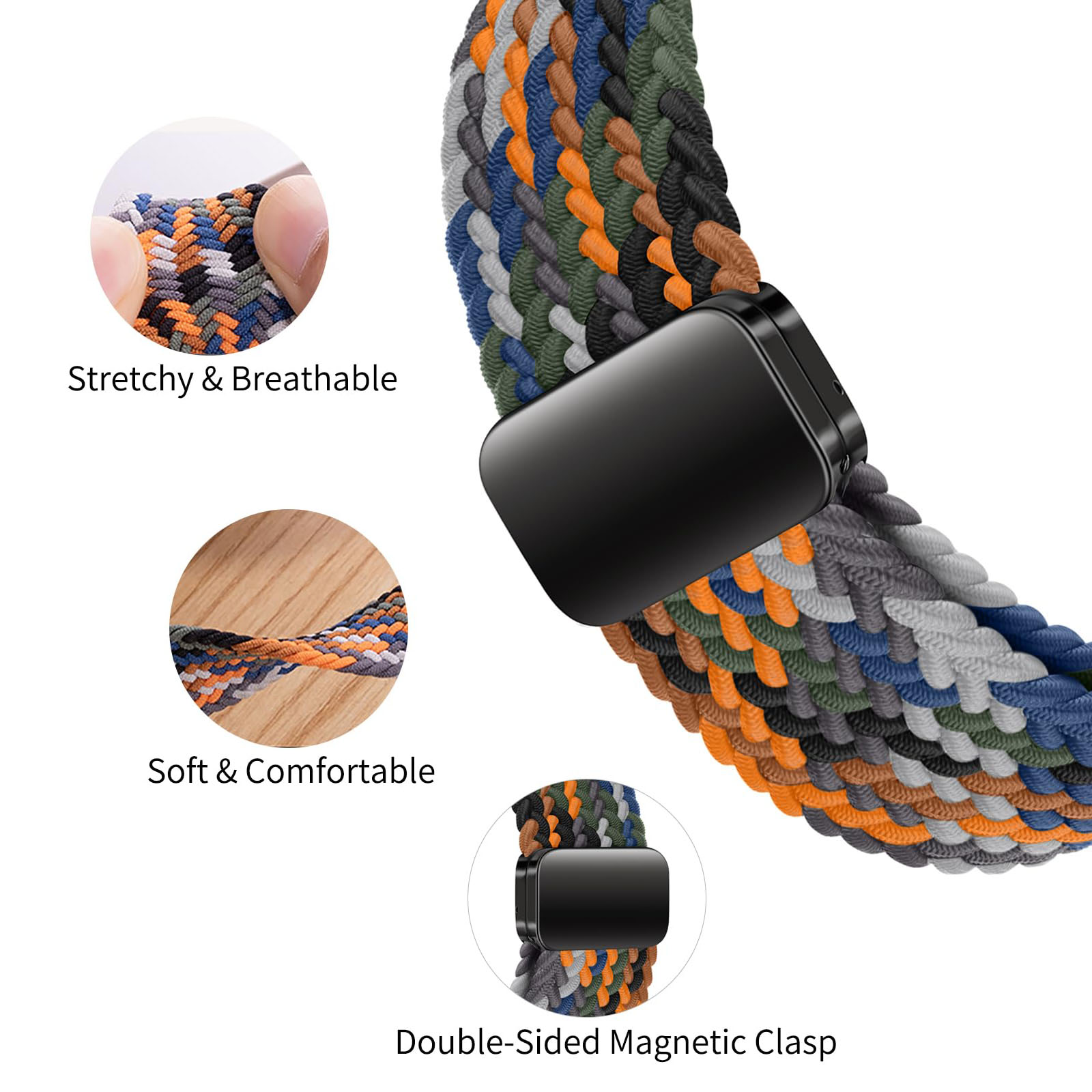 Correa Deportiva Trenzada para - Solo Loop Strap reseña y precio