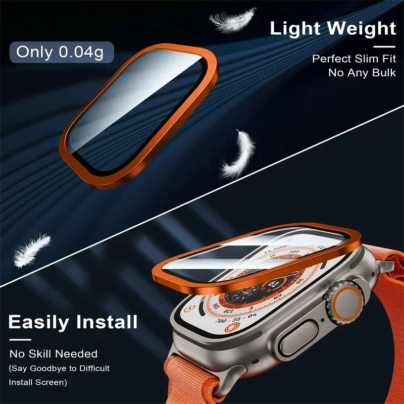 2 uds vidrio templado para App - Watch Case Bumper reseña y precio
