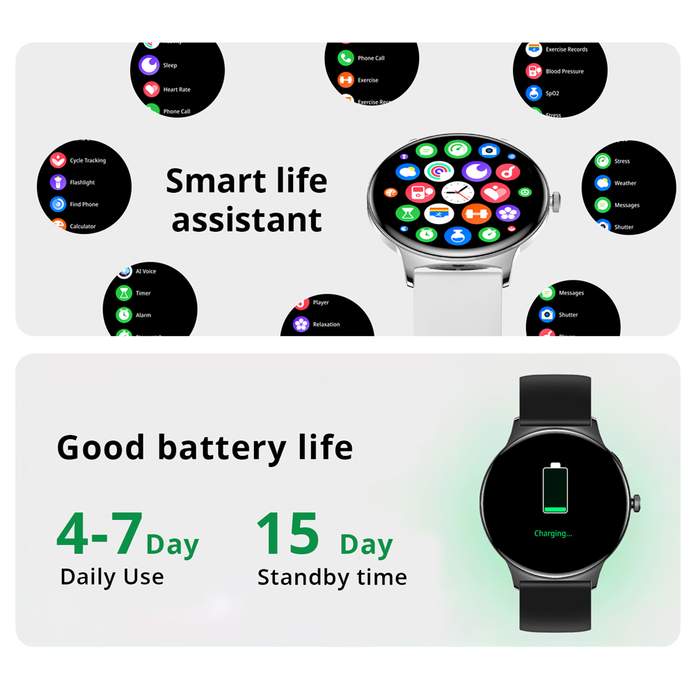 Reloj inteligente COLMI V89 pa - Smartwatch Face reseña y precio