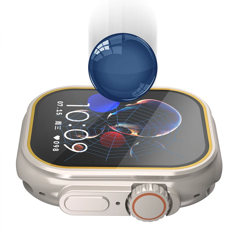 Vidrio templado para Apple Wat - Watch Case Bumper reseña y precio