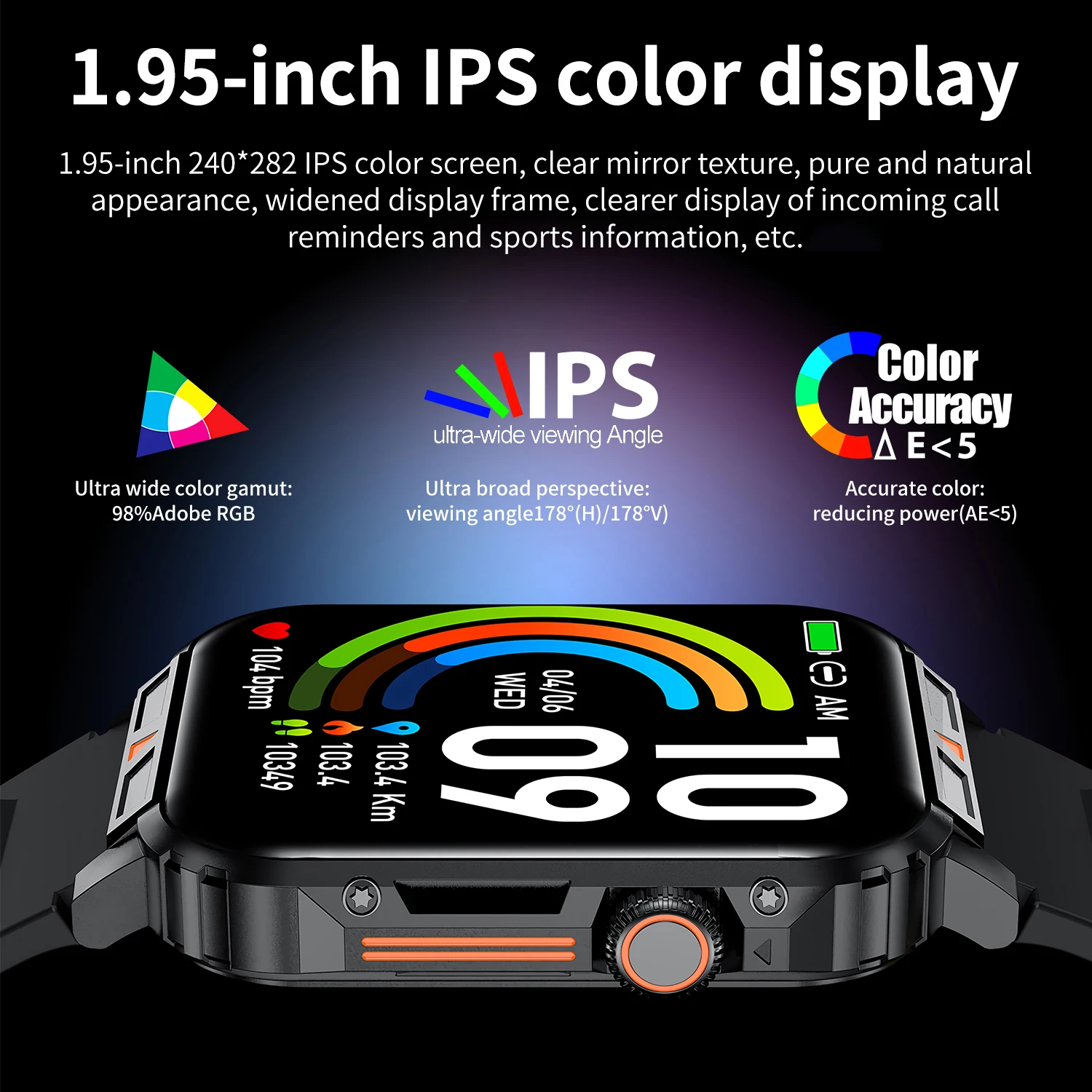 Reloj Inteligente Militar de L - Smartwatch Face reseña y precio