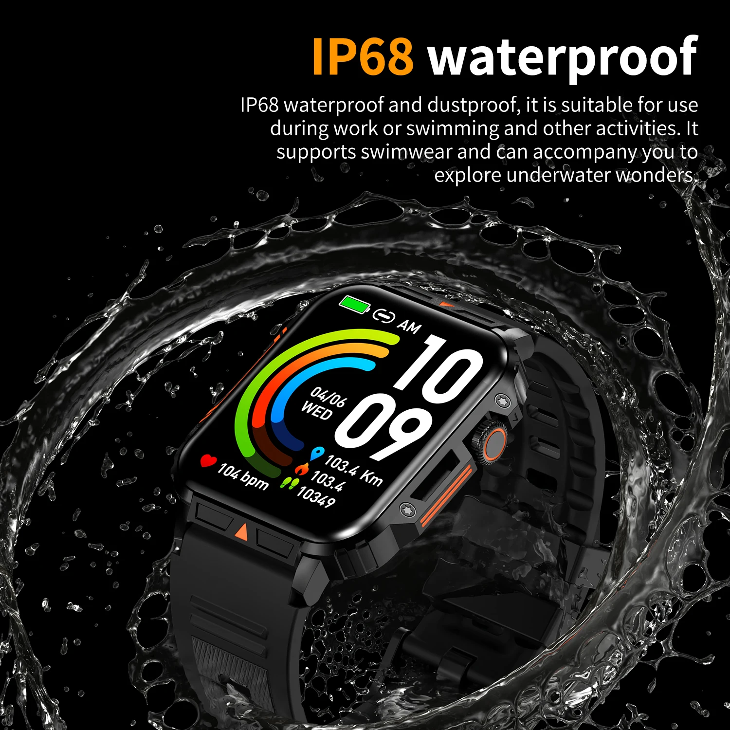 Reloj Inteligente Militar de L - Smartwatch Face reseña y precio