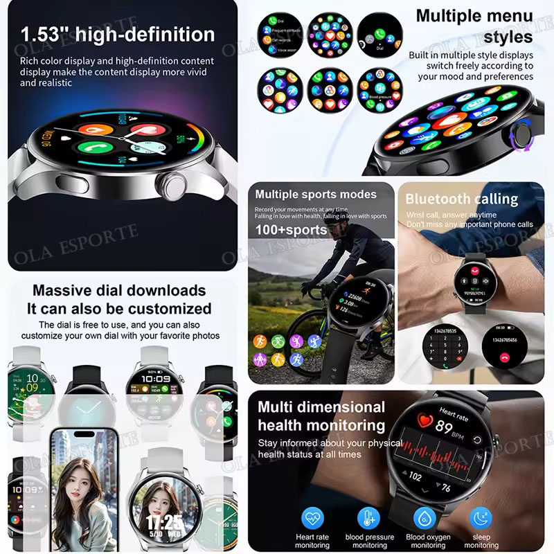 Nuevo Reloj Inteligente para H - Smartwatch Face reseña y precio