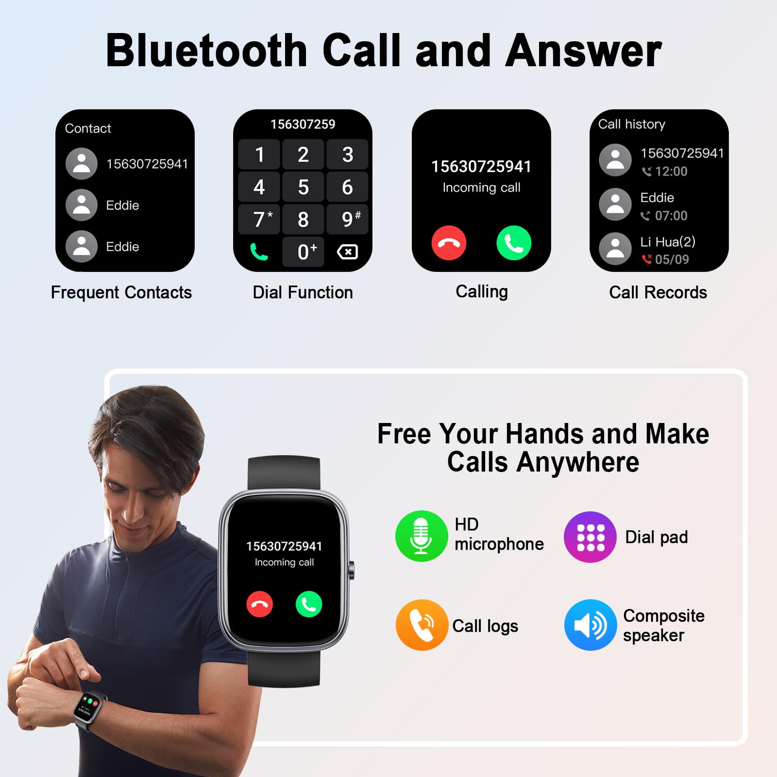 Reloj inteligente, reloj intel - Smartwatch Face reseña y precio