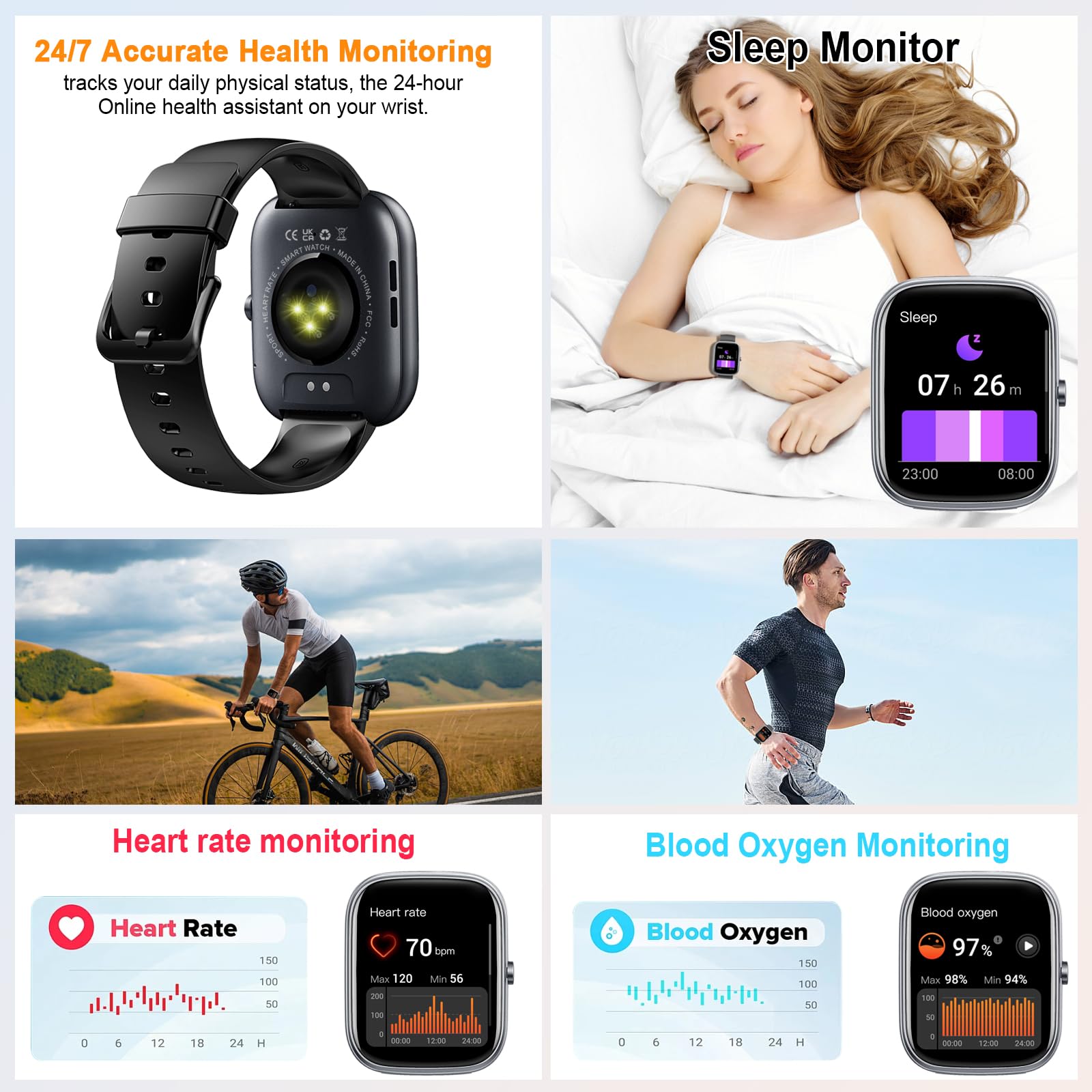 Reloj inteligente, reloj intel - Smartwatch Face reseña y precio
