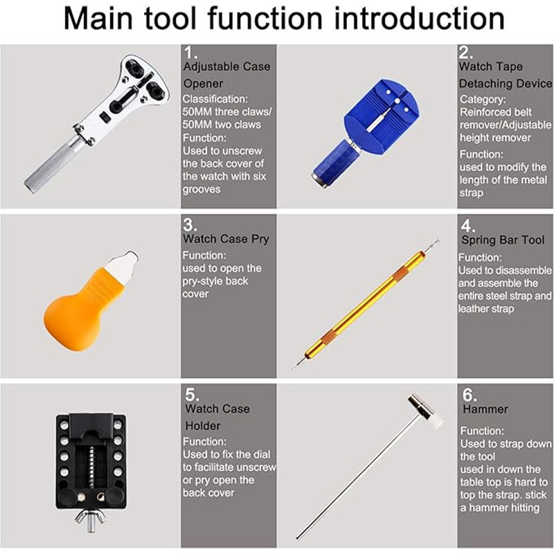 Kit Profesional de Reparación  - Tool Kit Strap Change reseña y precio