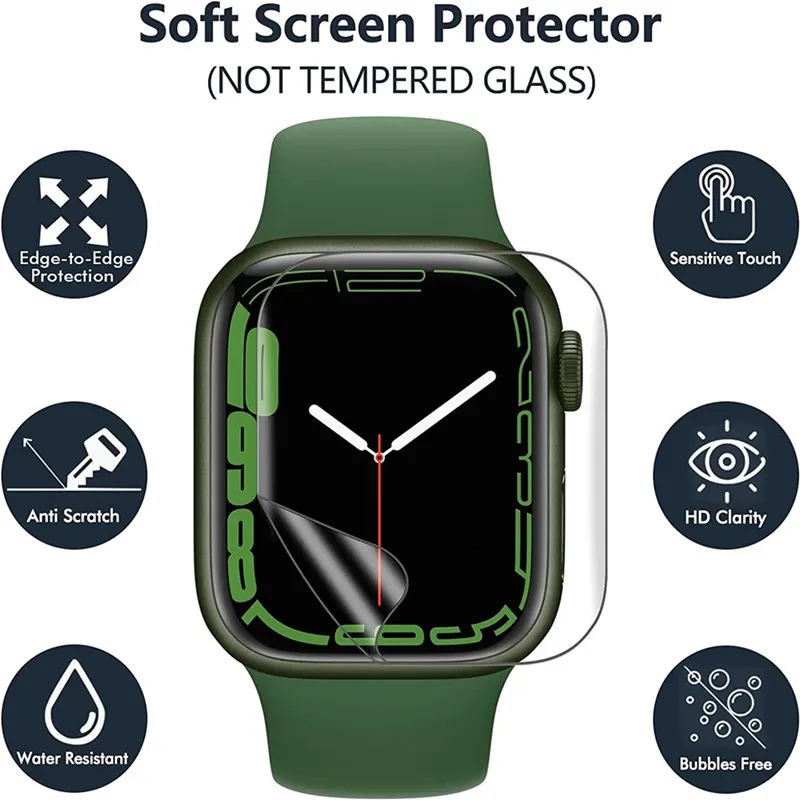 Película de hidrogel para Appl - Watch Case Bumper reseña y precio